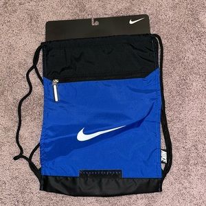 Nike Blue Drawstring Bag